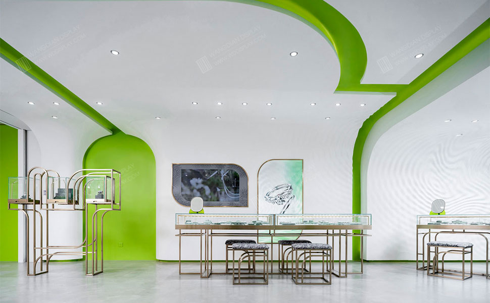  jewelry showcase lighting design